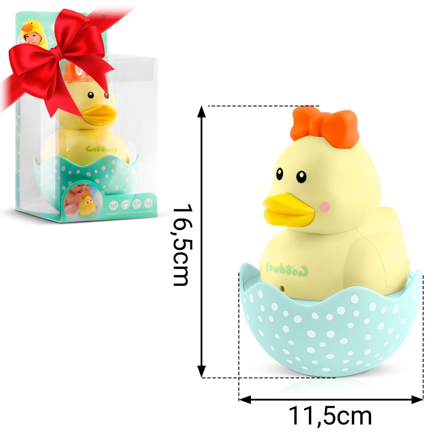 Ricokids yellow duckling RK-743