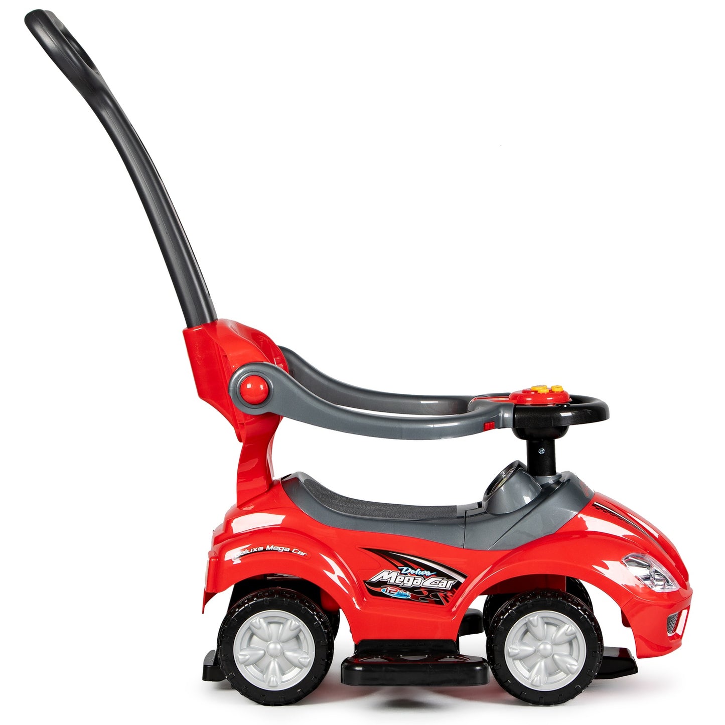 Ride On Toy Push Car Walker with handle 3in1-red