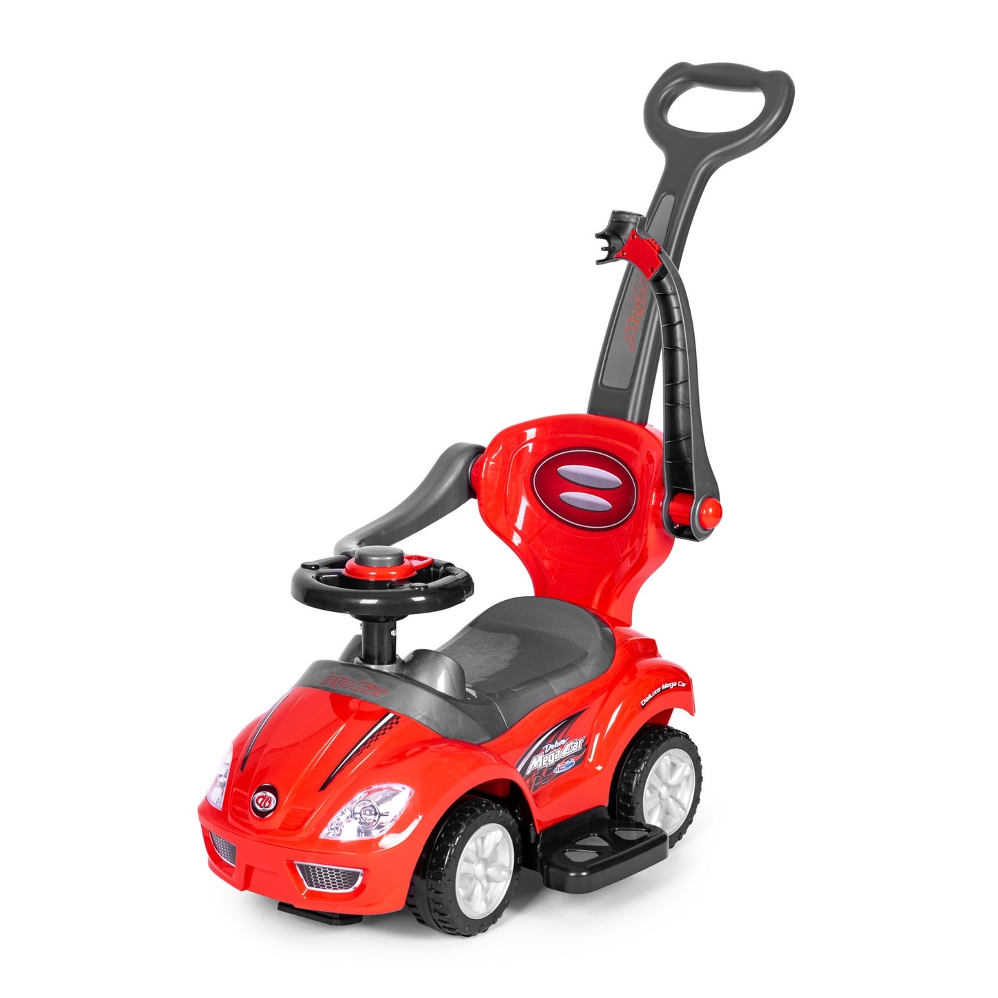 Ride-on, walker, pusher 3in1 deluxe red