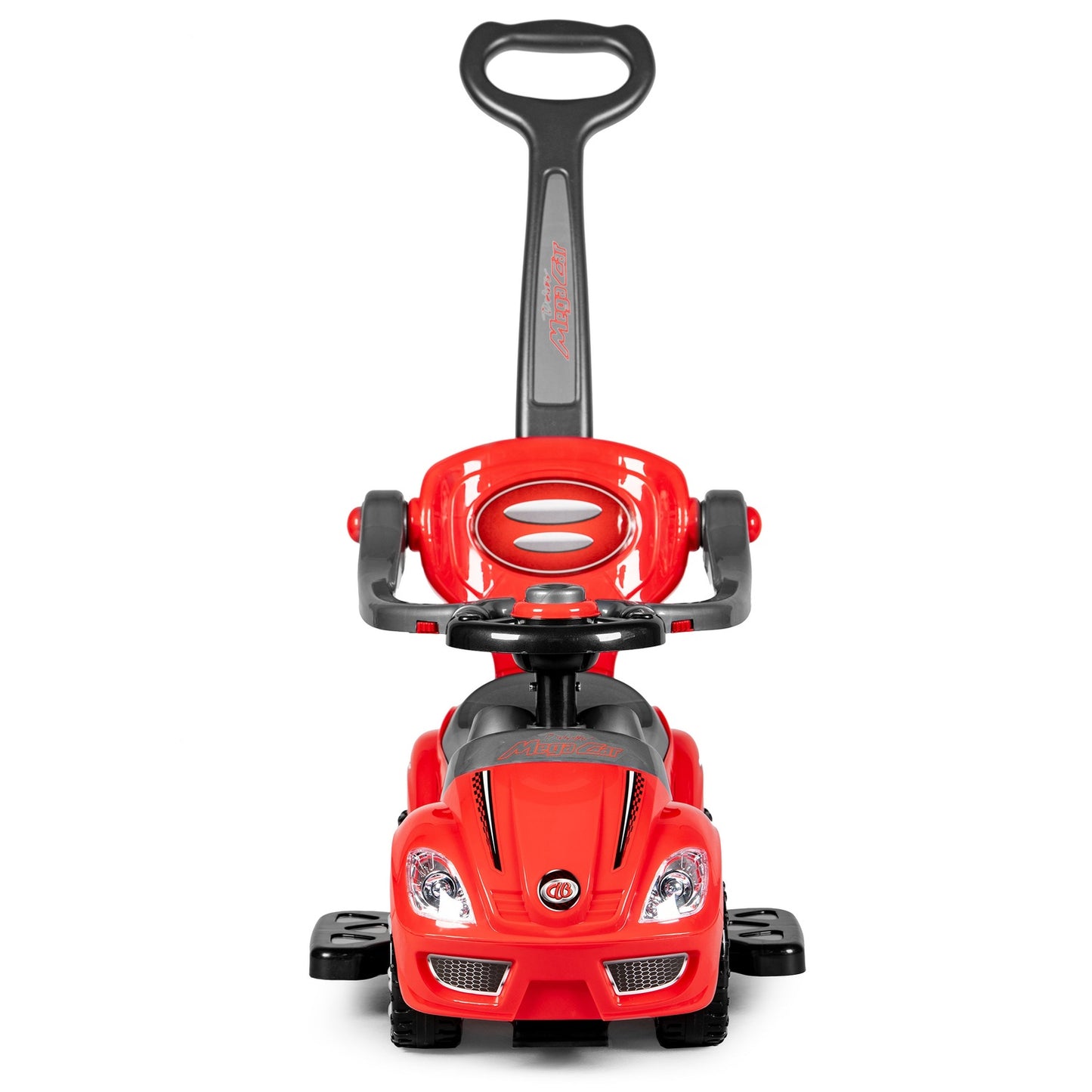 Ride-on, walker, pusher 3in1 deluxe red