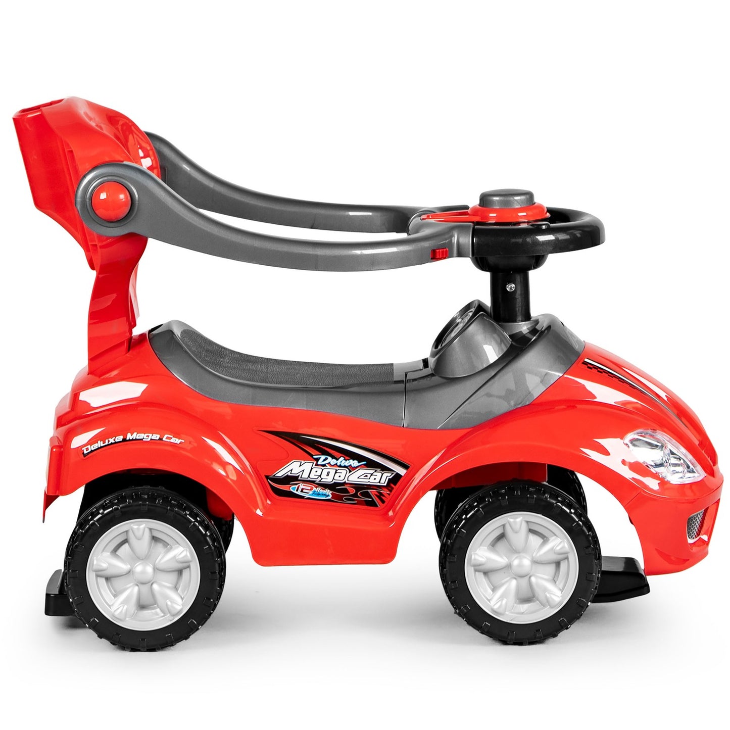 Ride-on, walker, pusher 3in1 deluxe red