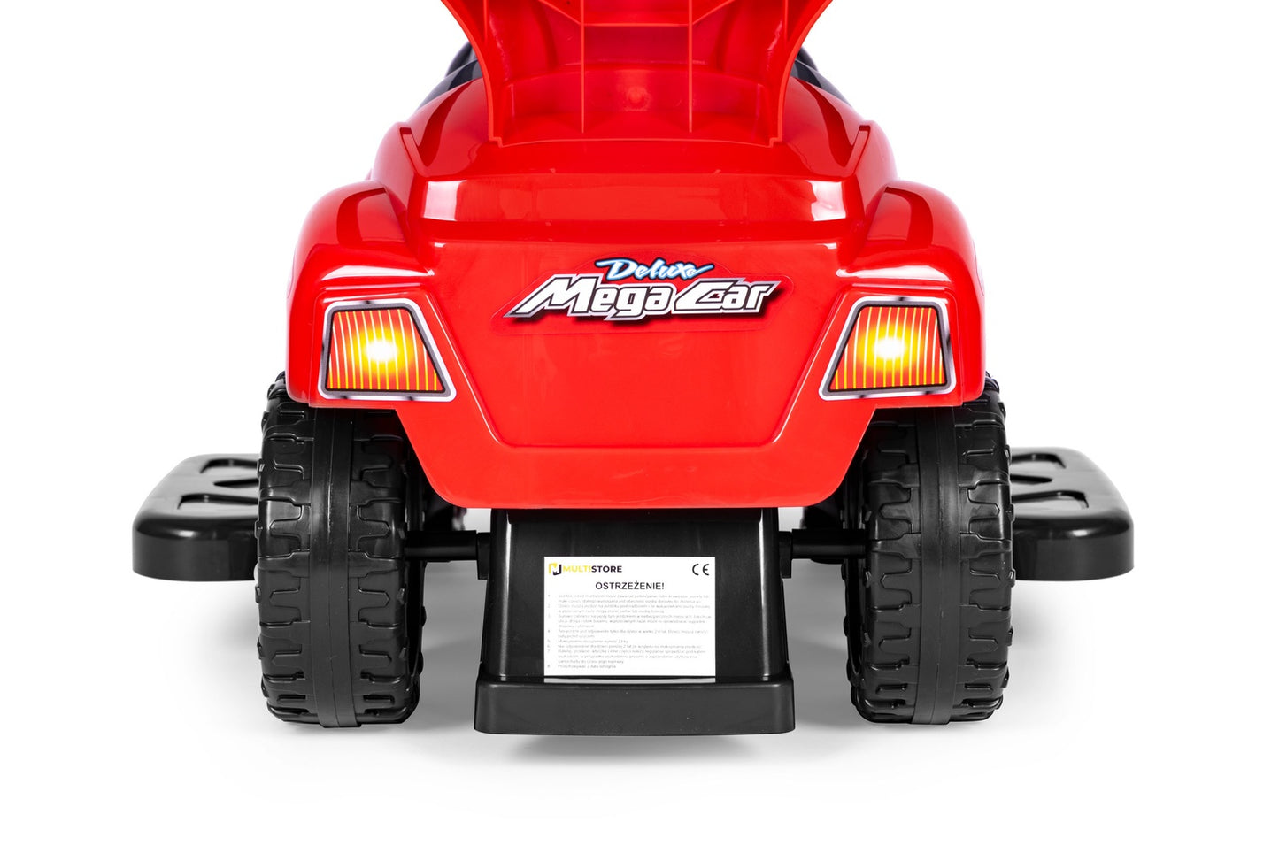 Ride-on, walker, pusher 3in1 deluxe red