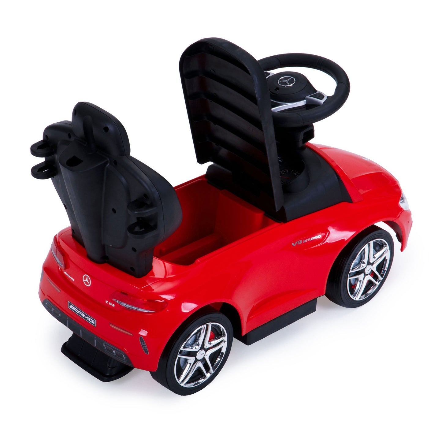 Ride-on, walker, pusher, Mercedes car