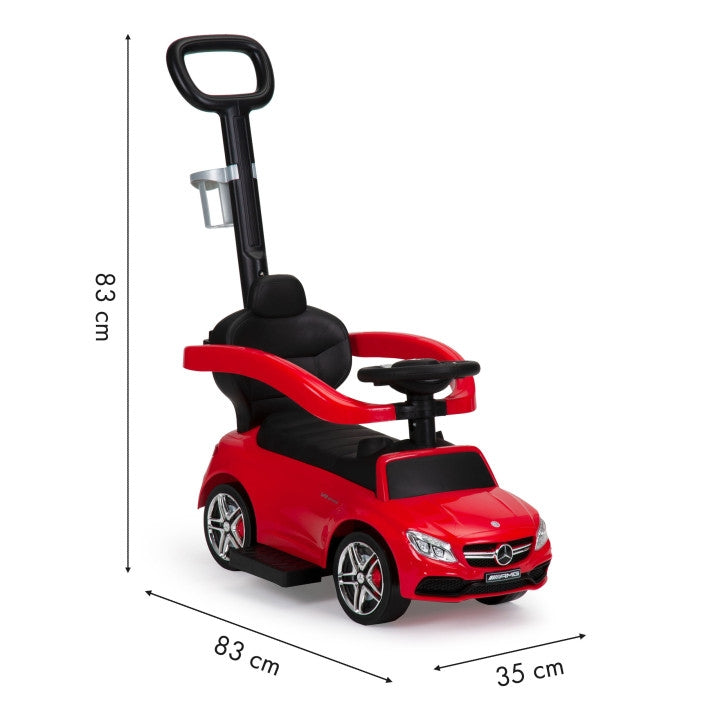 Ride-on, walker, pusher, Mercedes car
