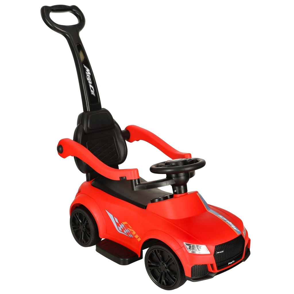Rider push car 3in1 with sound lights red