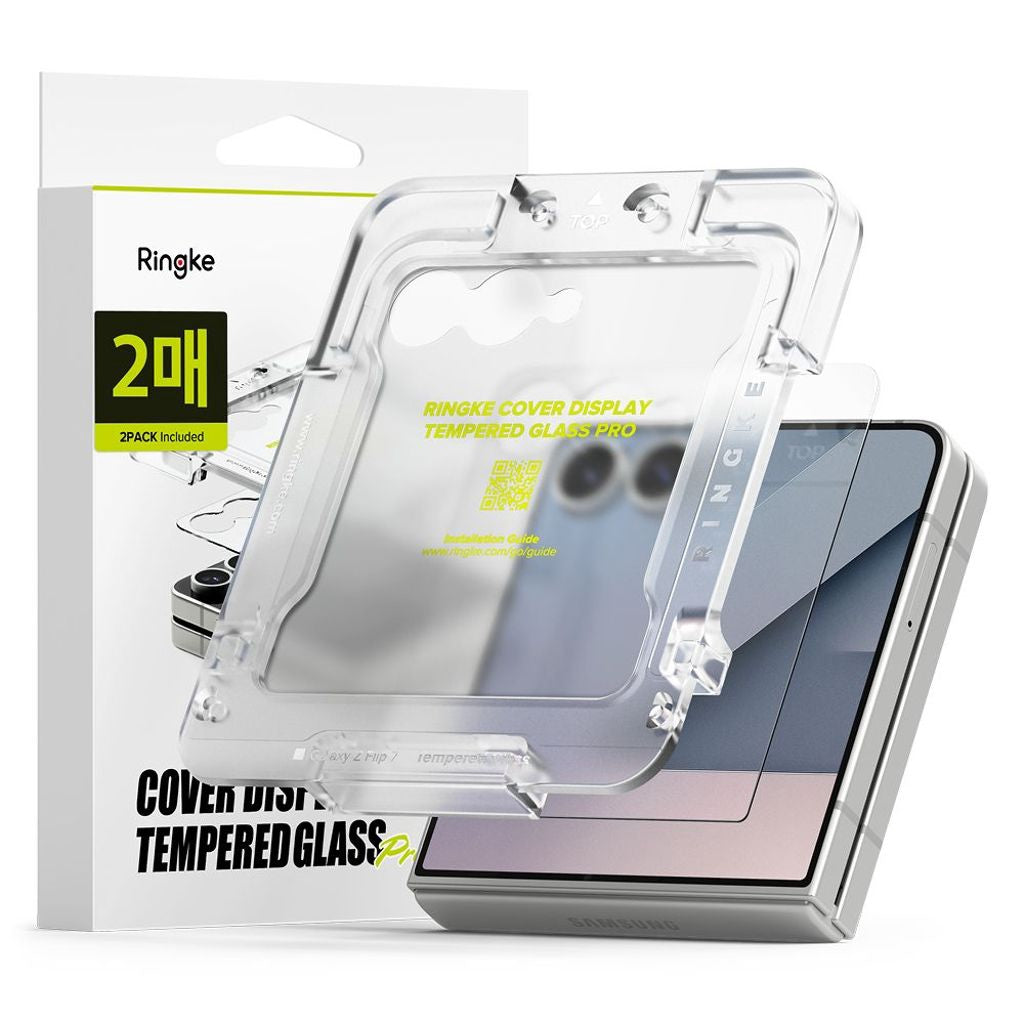 Ringke Easy Slide 2-pack yttre skärmskydd för Samsung Galaxy Z Flip 7