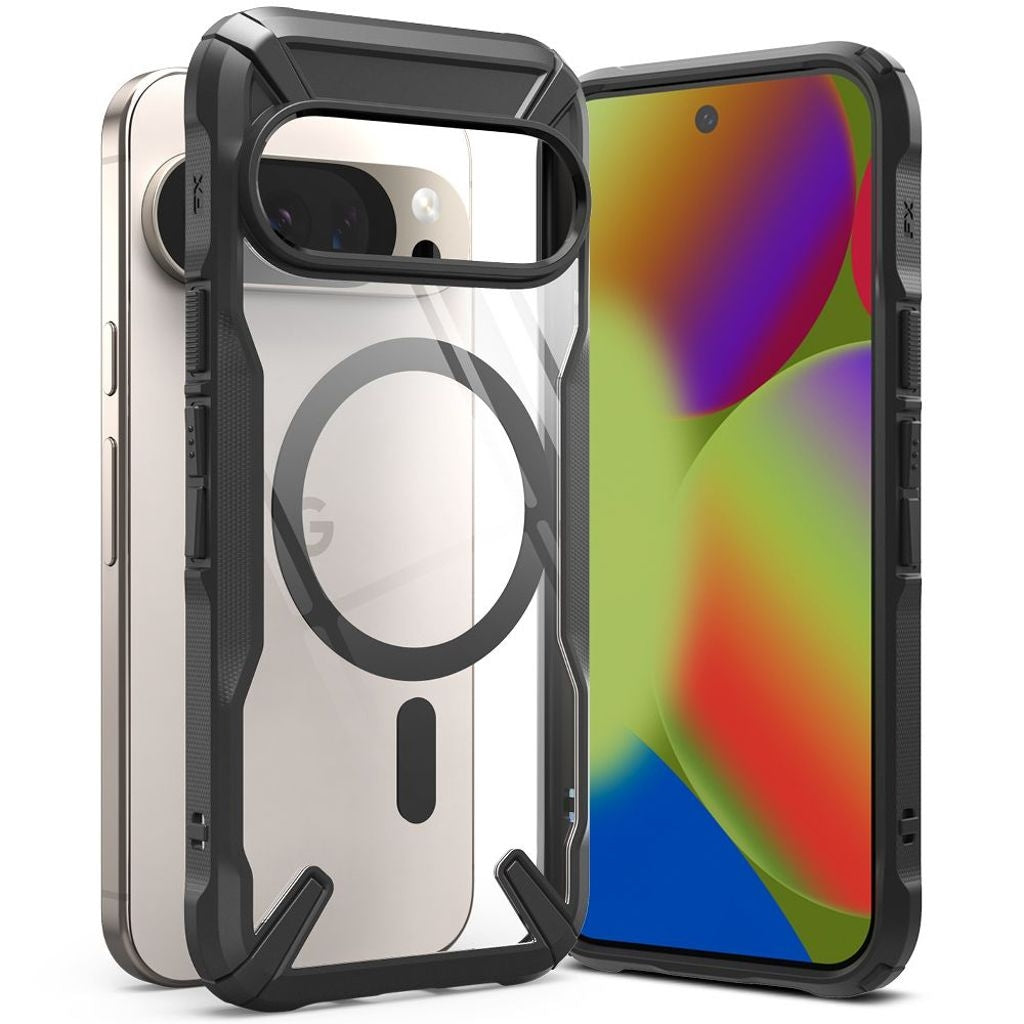 Ringke Fusion X Magsafe-skal för Google Pixel 10 / 10 Pro - Svart