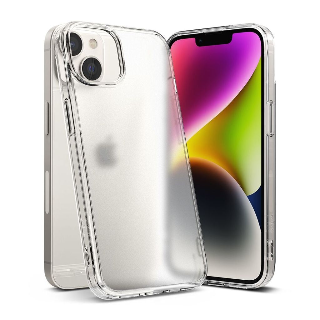 Ringke Fusion-skal till iPhone 14 Plus - Matt transparent