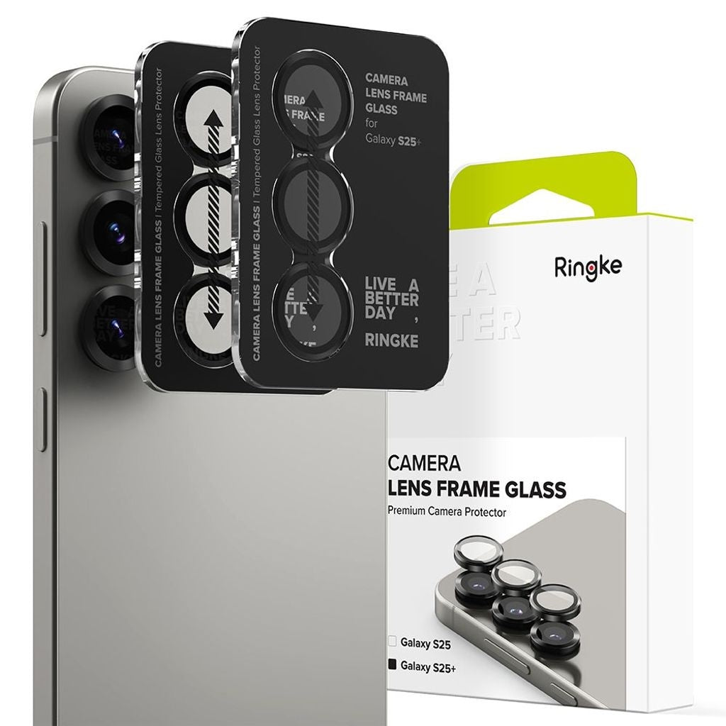 Ringke Kameraramskydd 2-pack Linsskydd för Samsung Galaxy S25 Plus/Ultra