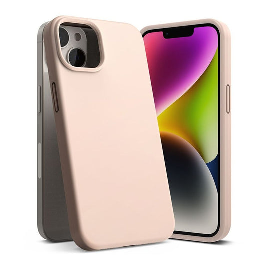 Ringke Silikonskal Till iPhone 14 Plus - Rosa Sand