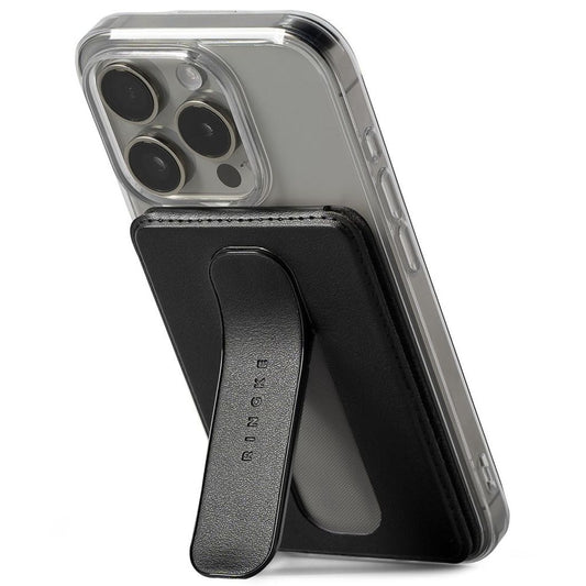 Ringke Slide Grip Magsafe Plånbok Och Stativ - Svart
