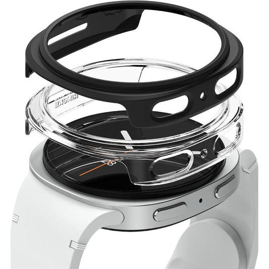 Ringke Slim-skal till Samsung Galaxy Watch 8 44mm, 2-pack - Svart/Transparent