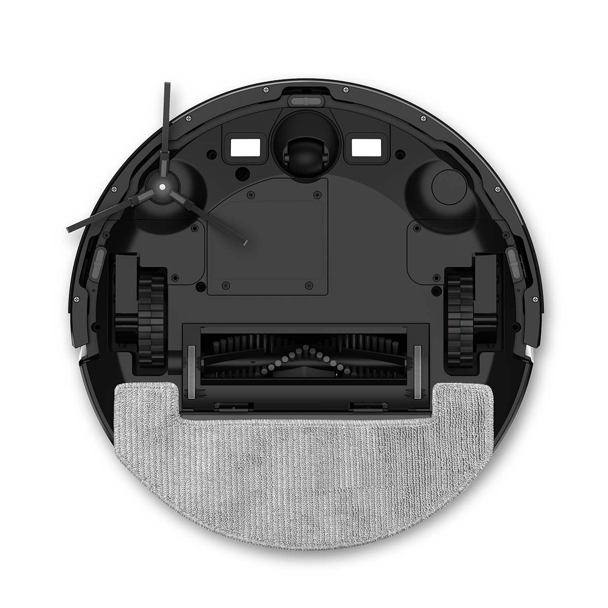 Robot Vacuum Cleaner, Laser Navigation, Wi-Fi, Black