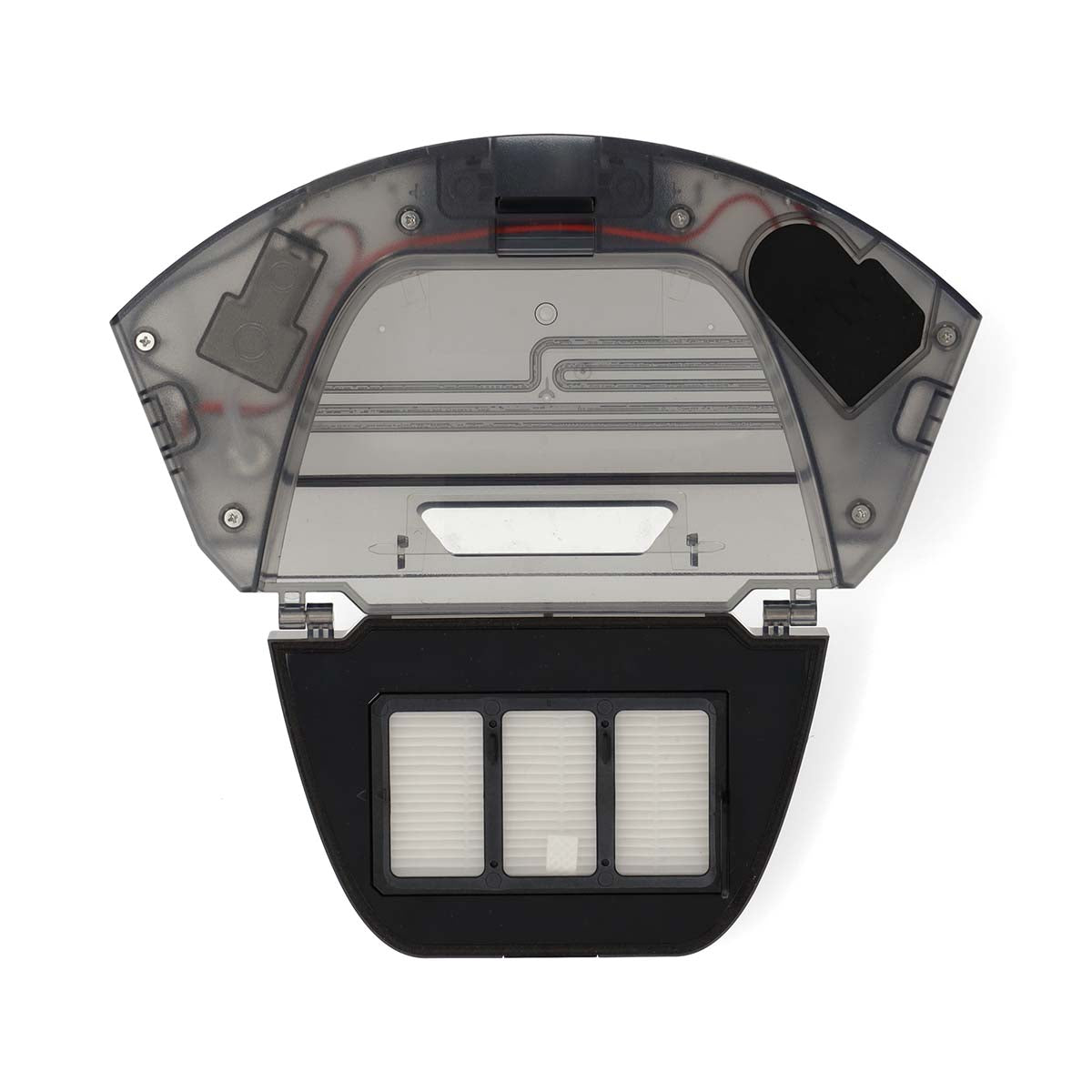Robot Vacuum Cleaner, Laser Navigation, Wi-Fi, Black