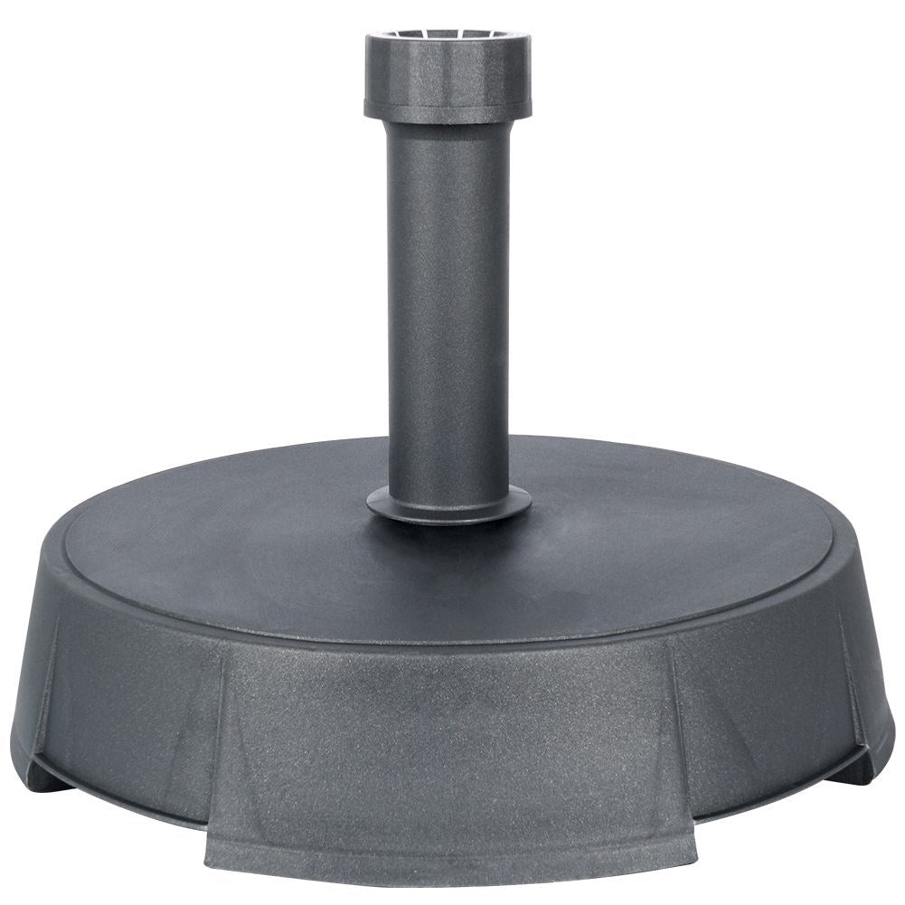 Robust and heavy base for outdoor parasol