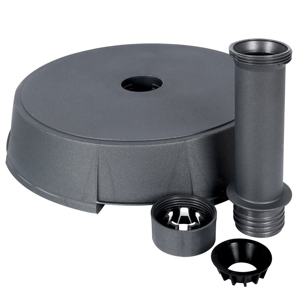 Robust and heavy base for outdoor parasol