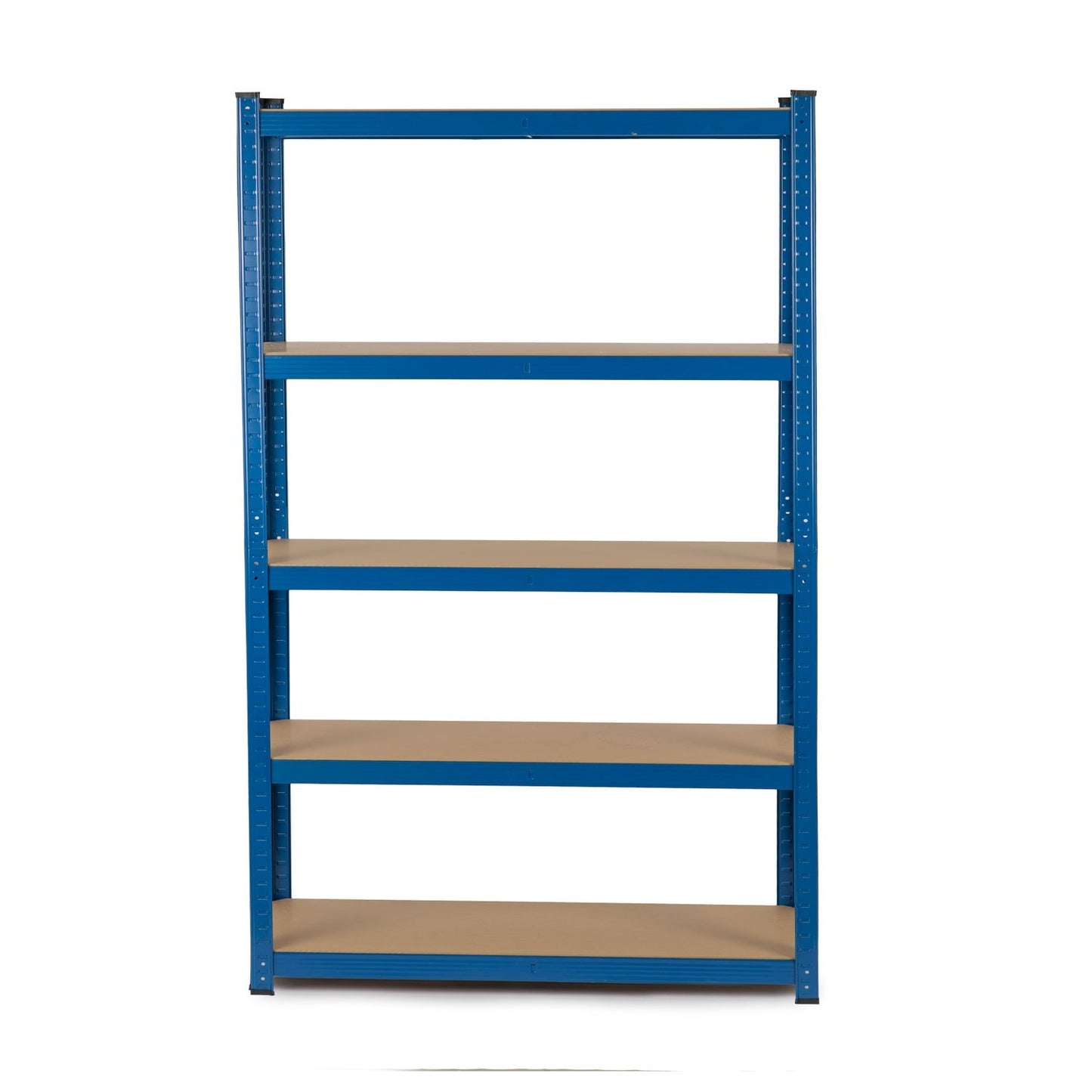 Robust metal shelf for storage, 150 x 75 x 30 cm - Humberg 4842