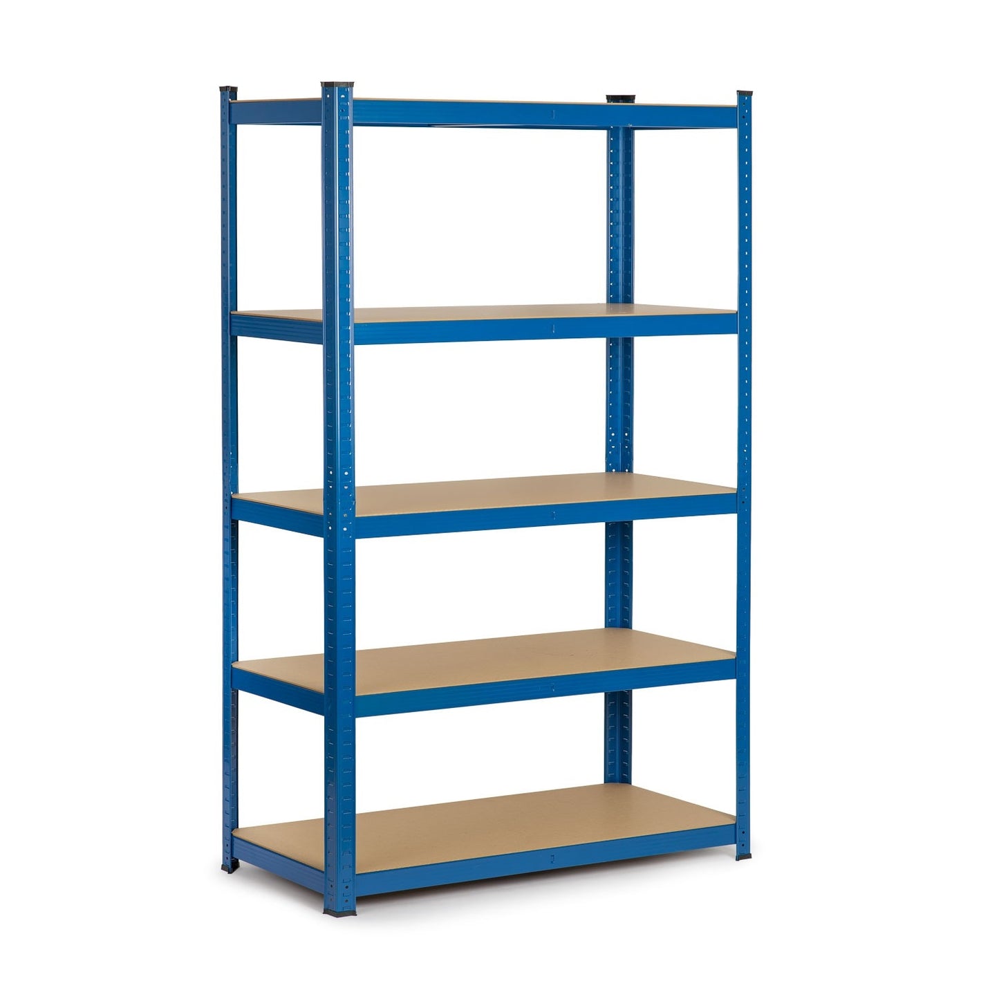 Robust metal shelf for storage, 150 x 75 x 30 cm - Humberg 4842