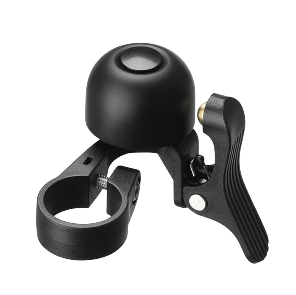 Rockbros bicycle bell for the left side of the handlebar - black