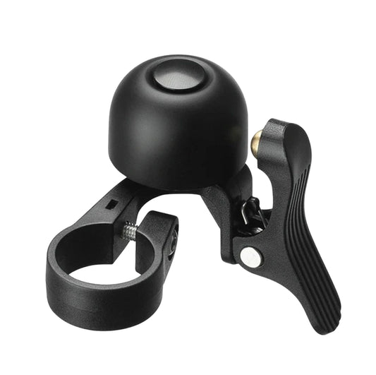 Rockbros bicycle bell for the left side of the handlebar - black