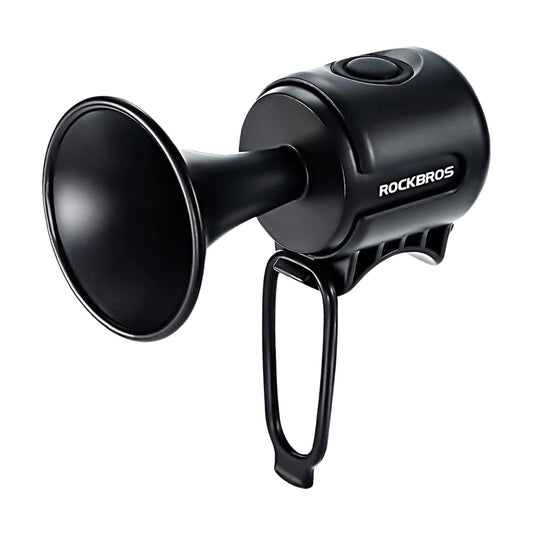 Rockbros electronic bicycle horn - black