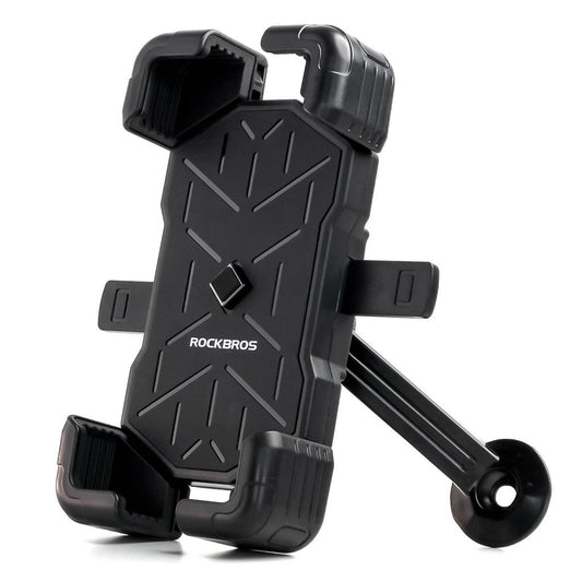 Rockbros phone holder for motorcycle - black