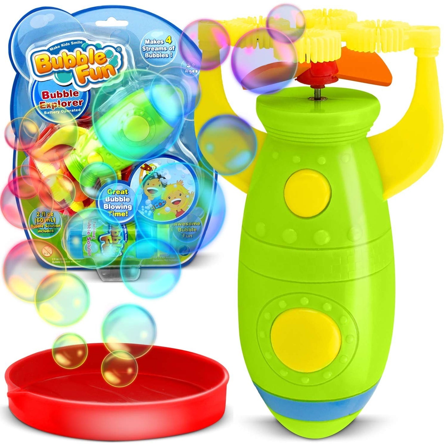 Rocket launcher for soap bubbles Ricokids RK-908