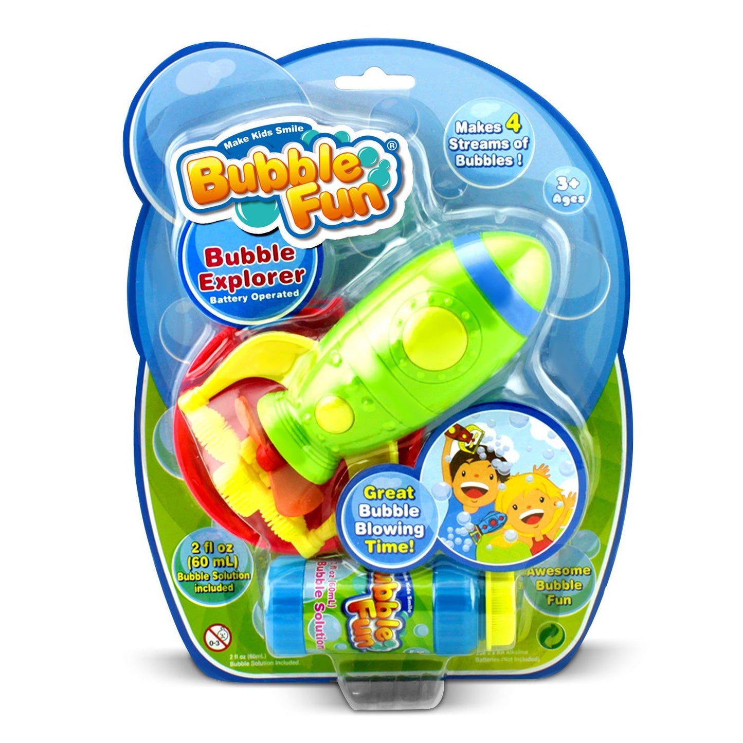 Rocket launcher for soap bubbles Ricokids RK-908