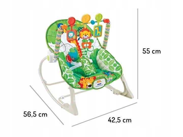 Rocking chair 3in1 vibration Ecotoys