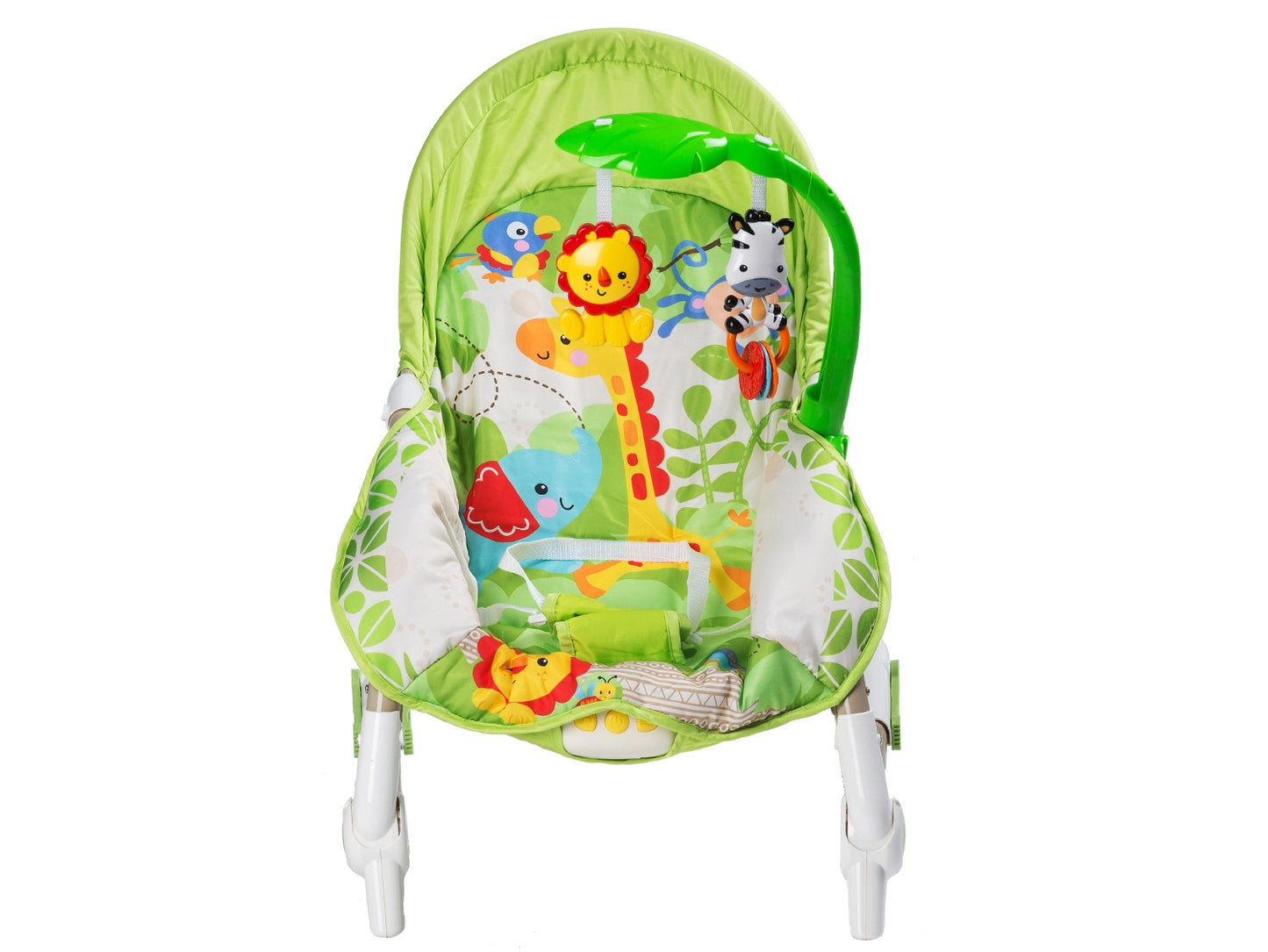 Rocking chair cradle vibrations music lion Ecotoys