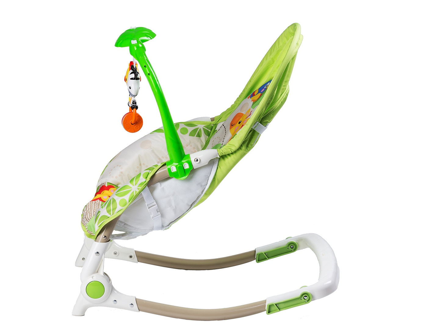 Rocking chair cradle vibrations music lion Ecotoys