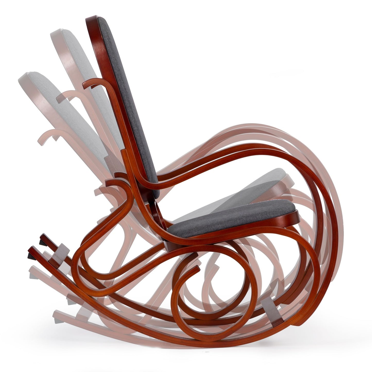 Rocking chair on skids ModernHome