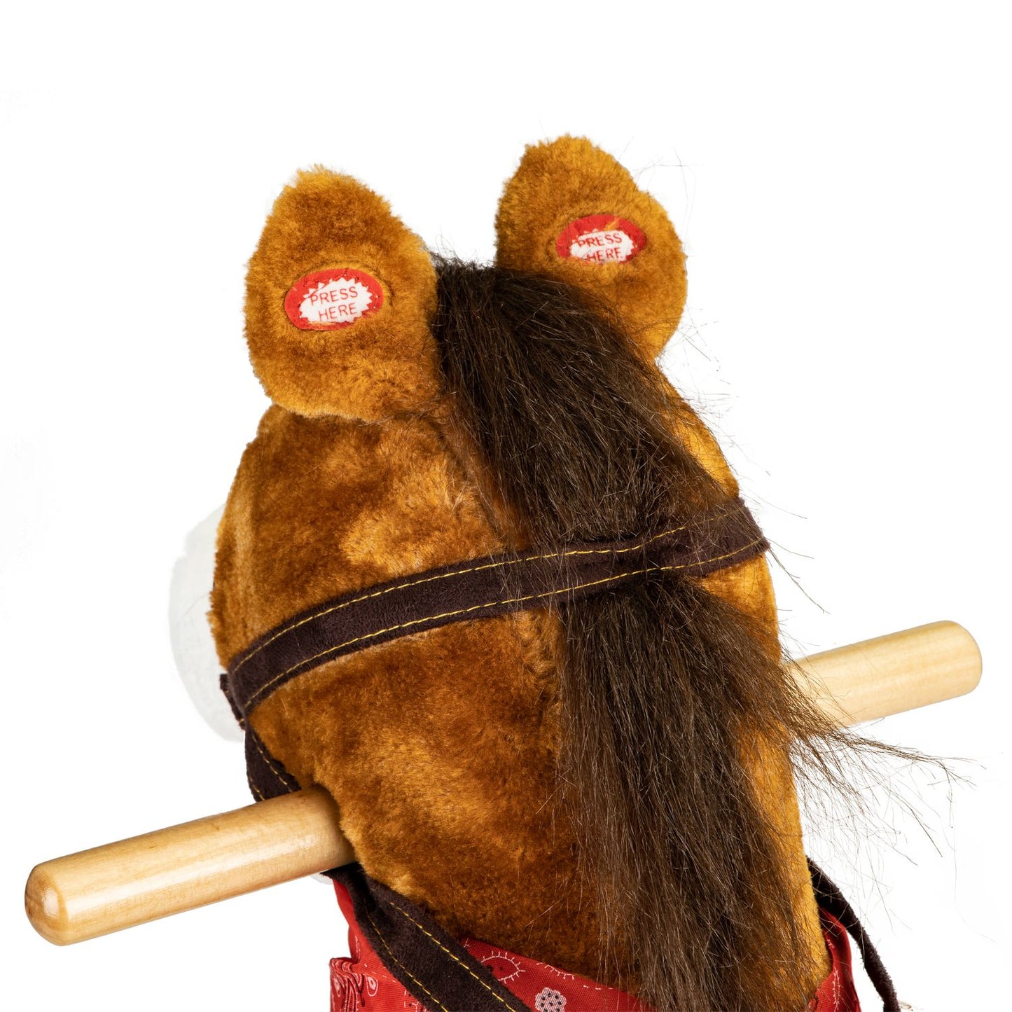 Rocking horse moving tail and mouth sounds