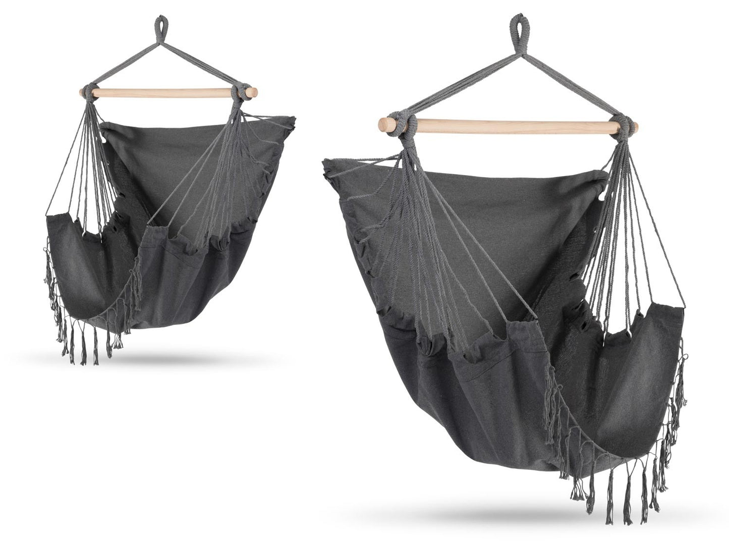 Rodos hanging chair gray