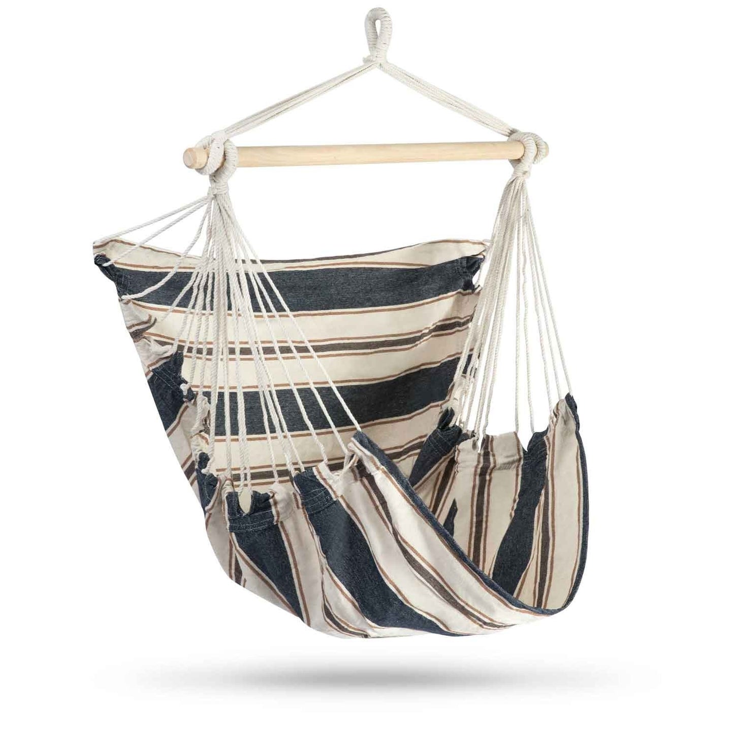 Rodos hanging chair white and blue
