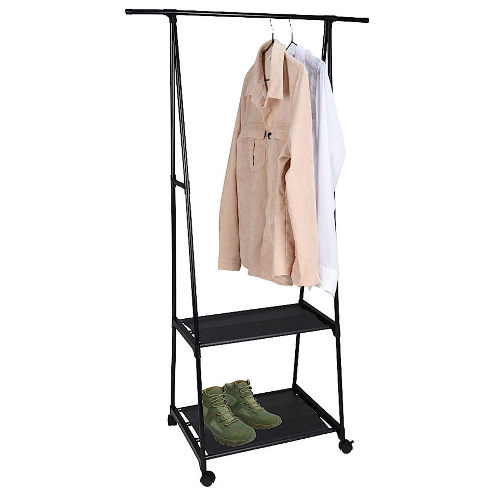 Rollable clothes hanger in minimalist design
