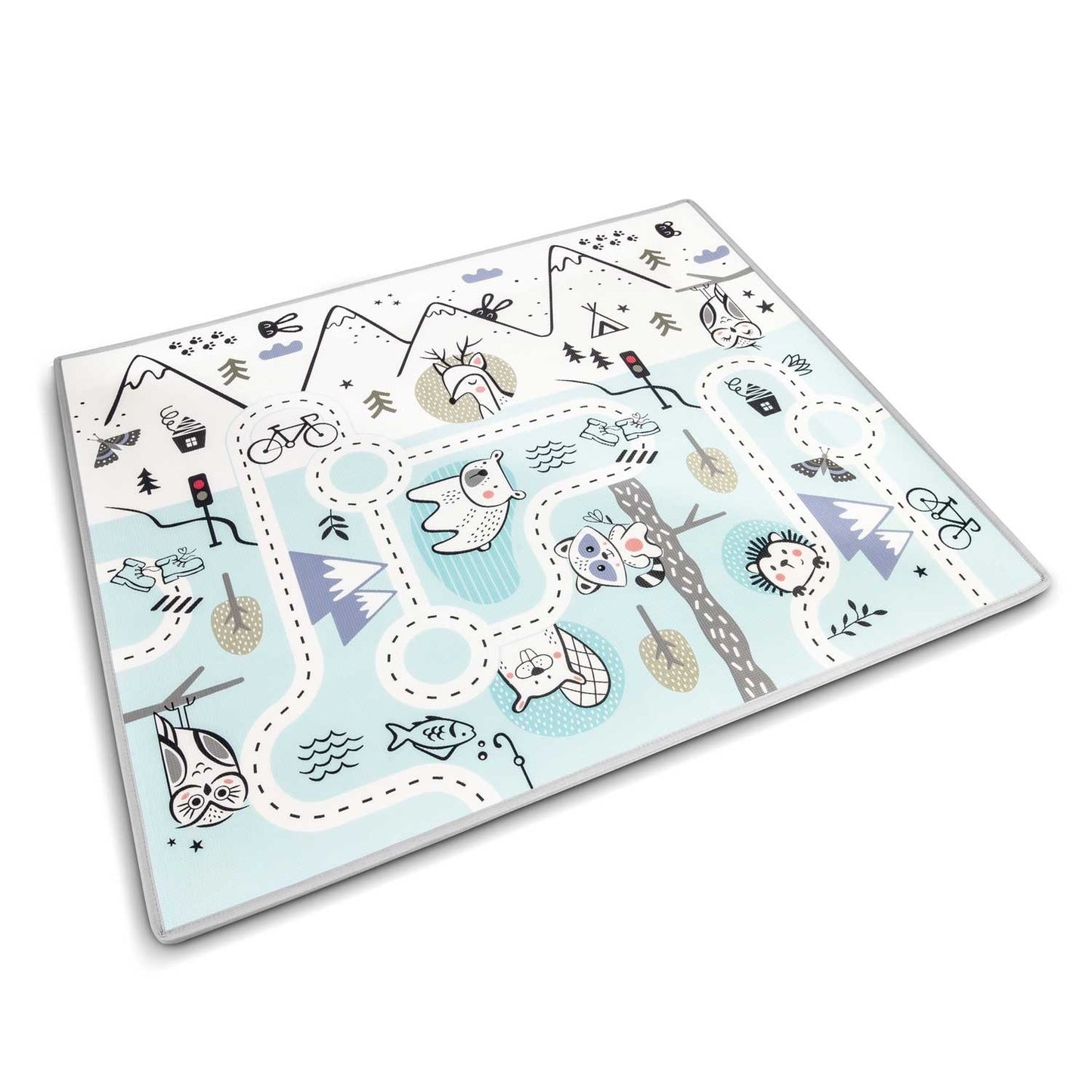 Rollable foam mat 180 x 150 x 1.5 cm Nukido NK-342