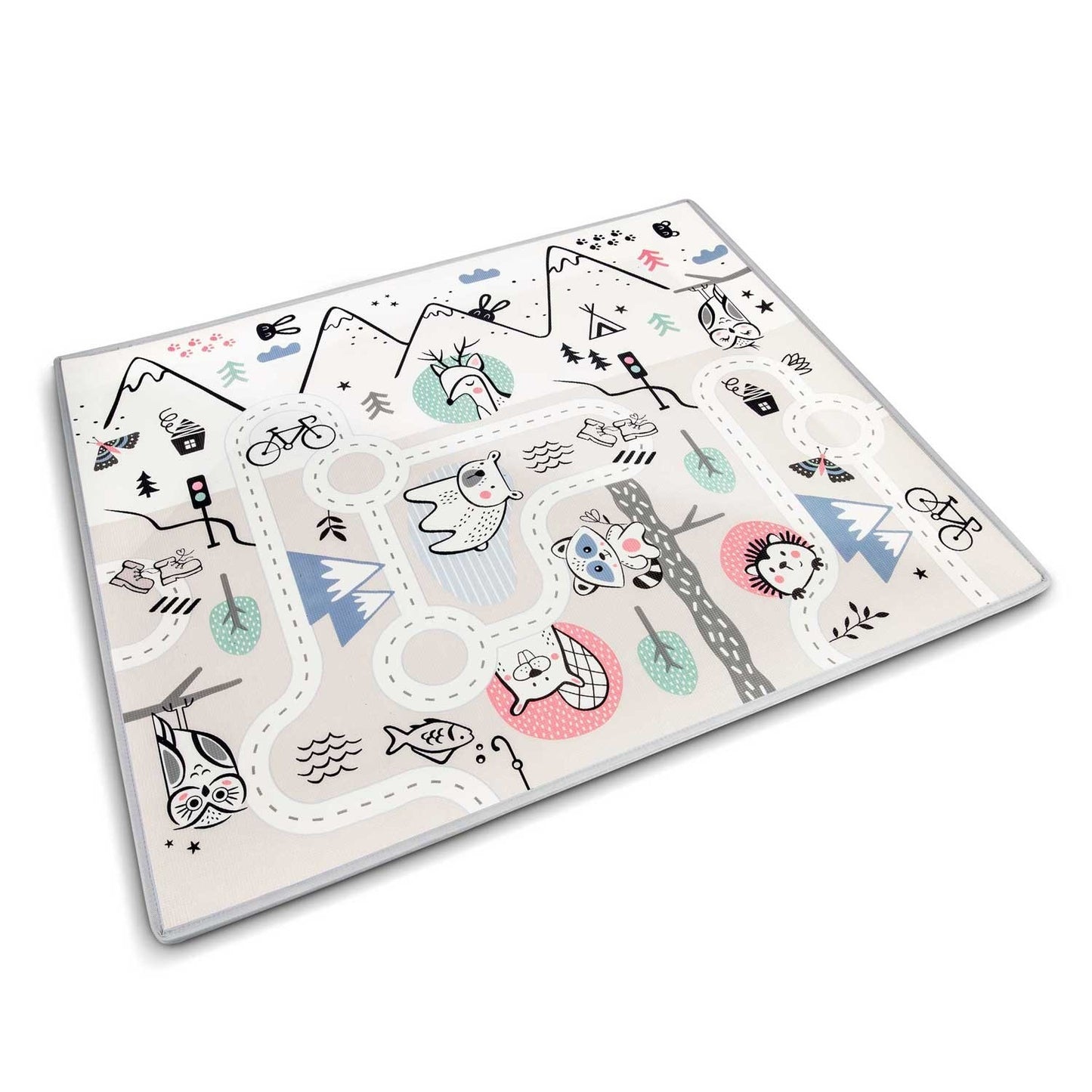 Rollable foam mat 180 x 150 x 1.5 cm Nukido NK-342