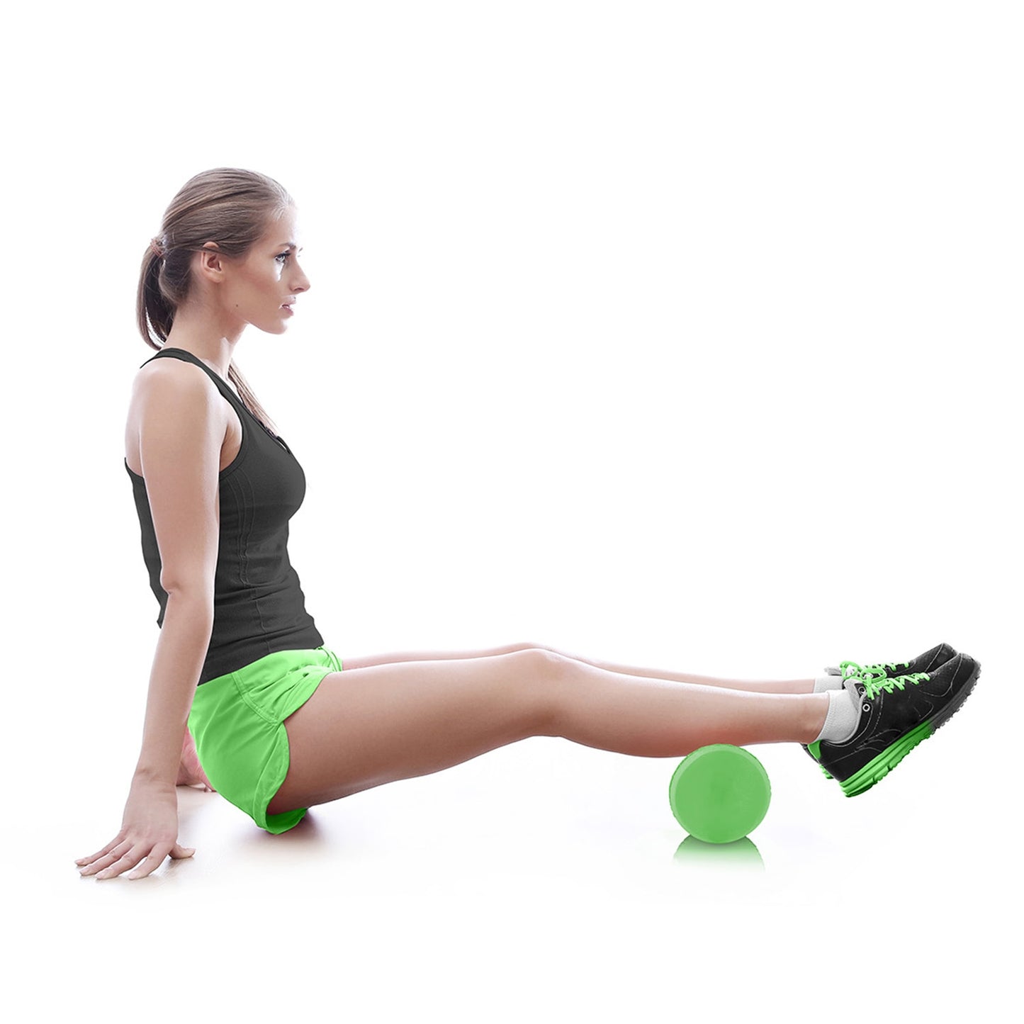 Roller exercise roller EVA NS-963 green