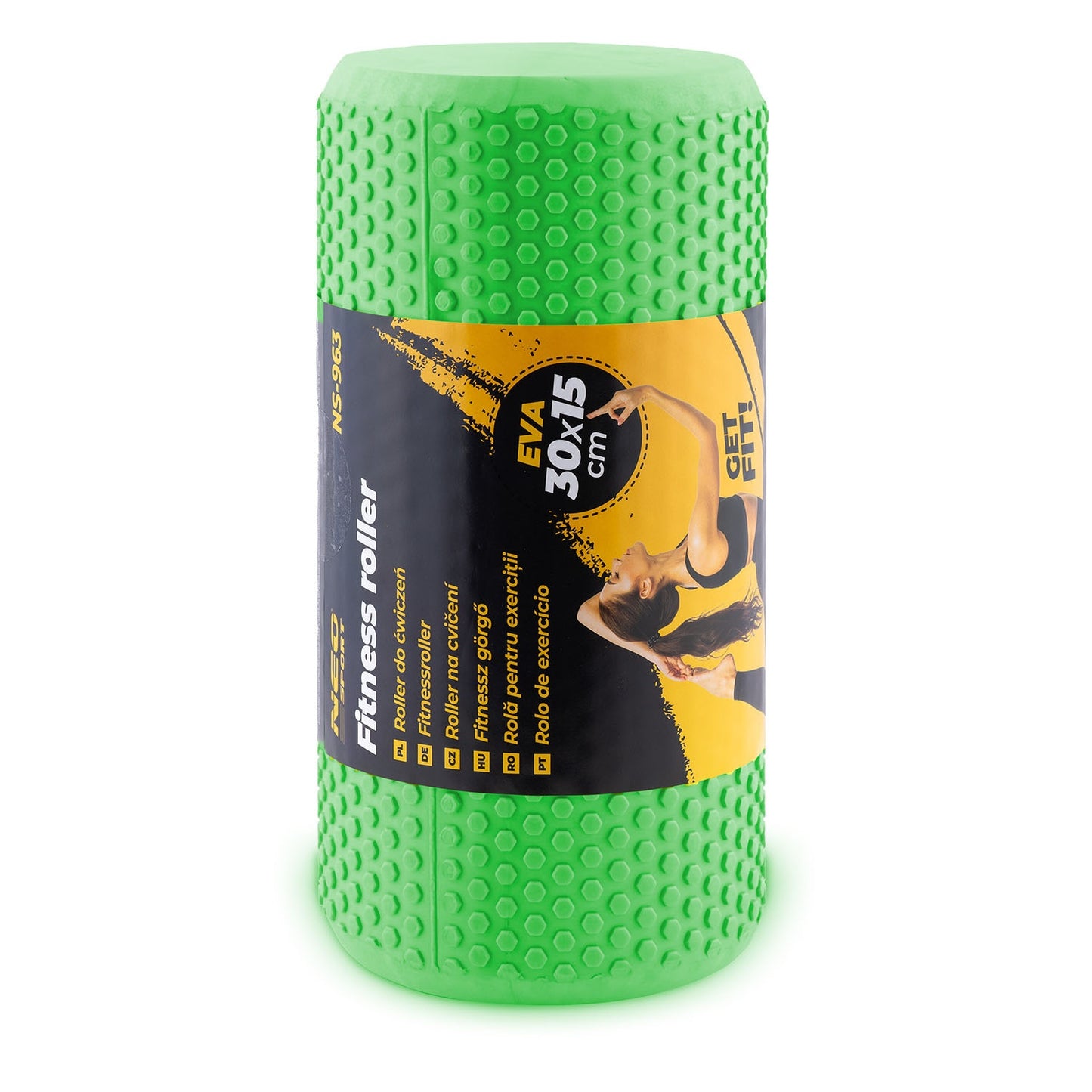 Roller exercise roller EVA NS-963 green