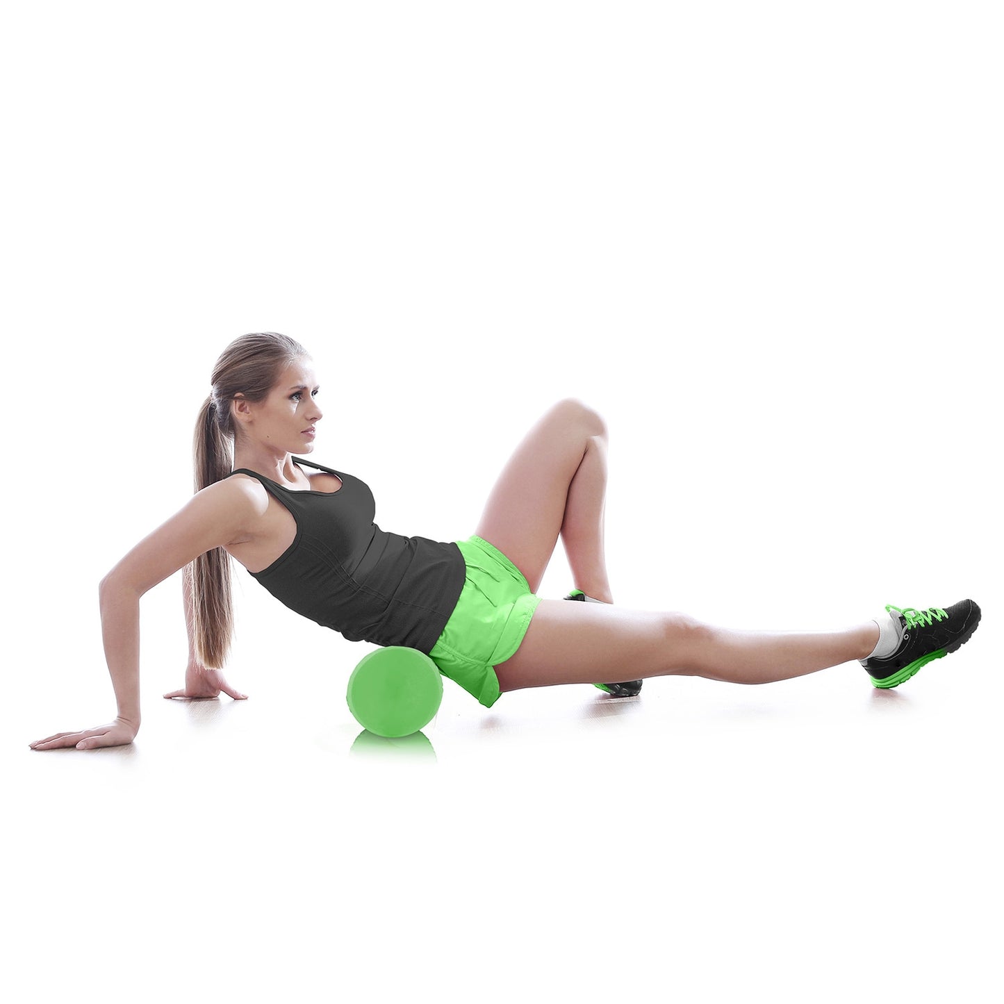 Roller exercise roller EVA NS-963 green