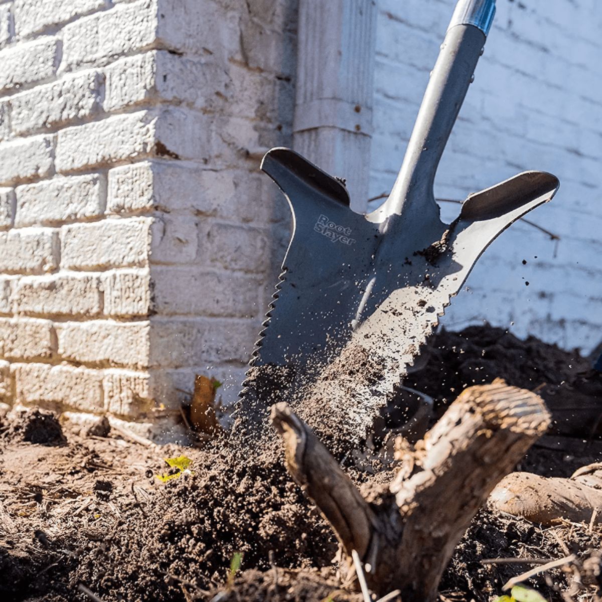 Root Slayer XL Garden Spade with Long Handle