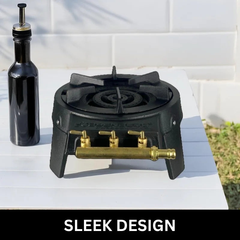 Rosenberg RB-9KW: High-Pressure Cast Iron Gas Burner Stove