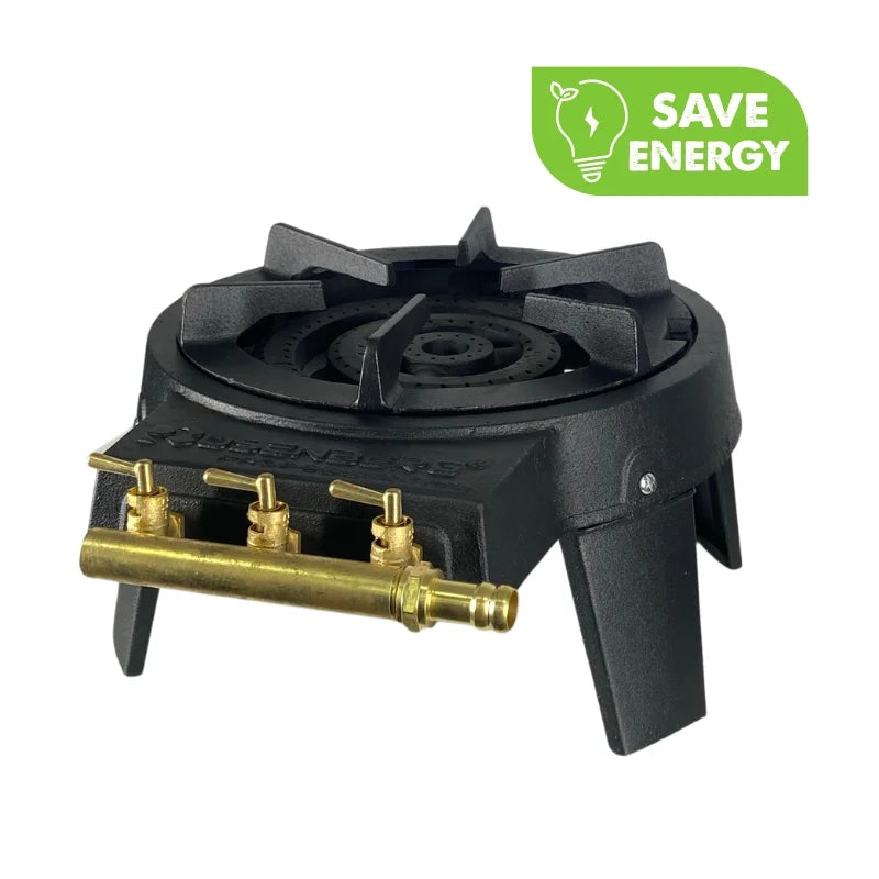 Rosenberg RB-9KW: High-Pressure Cast Iron Gas Burner Stove