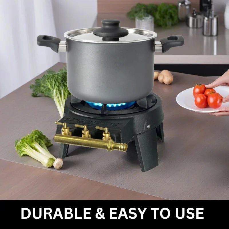 Rosenberg RB-9KW: High-Pressure Cast Iron Gas Burner Stove