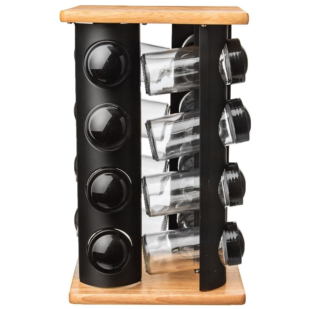 Rotating Spice Rack with 16 Containers