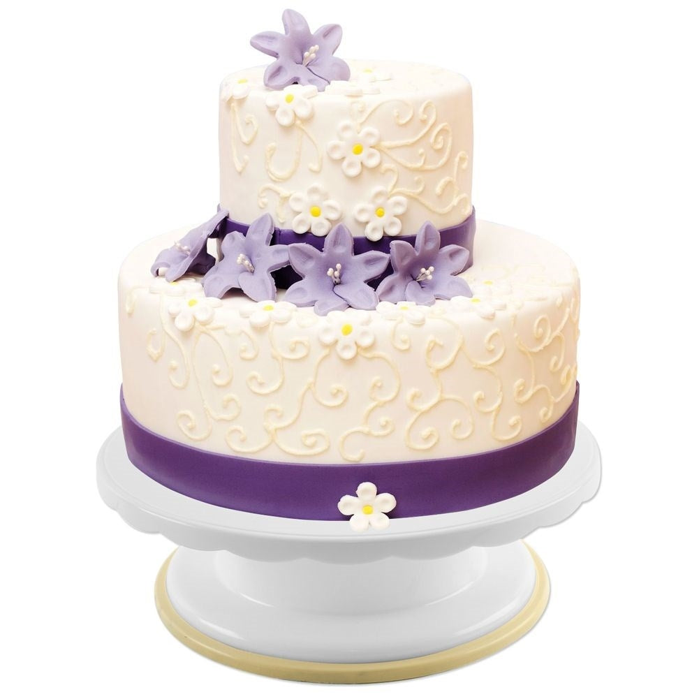 Rotating cake plate 28 cm for decoration and serving