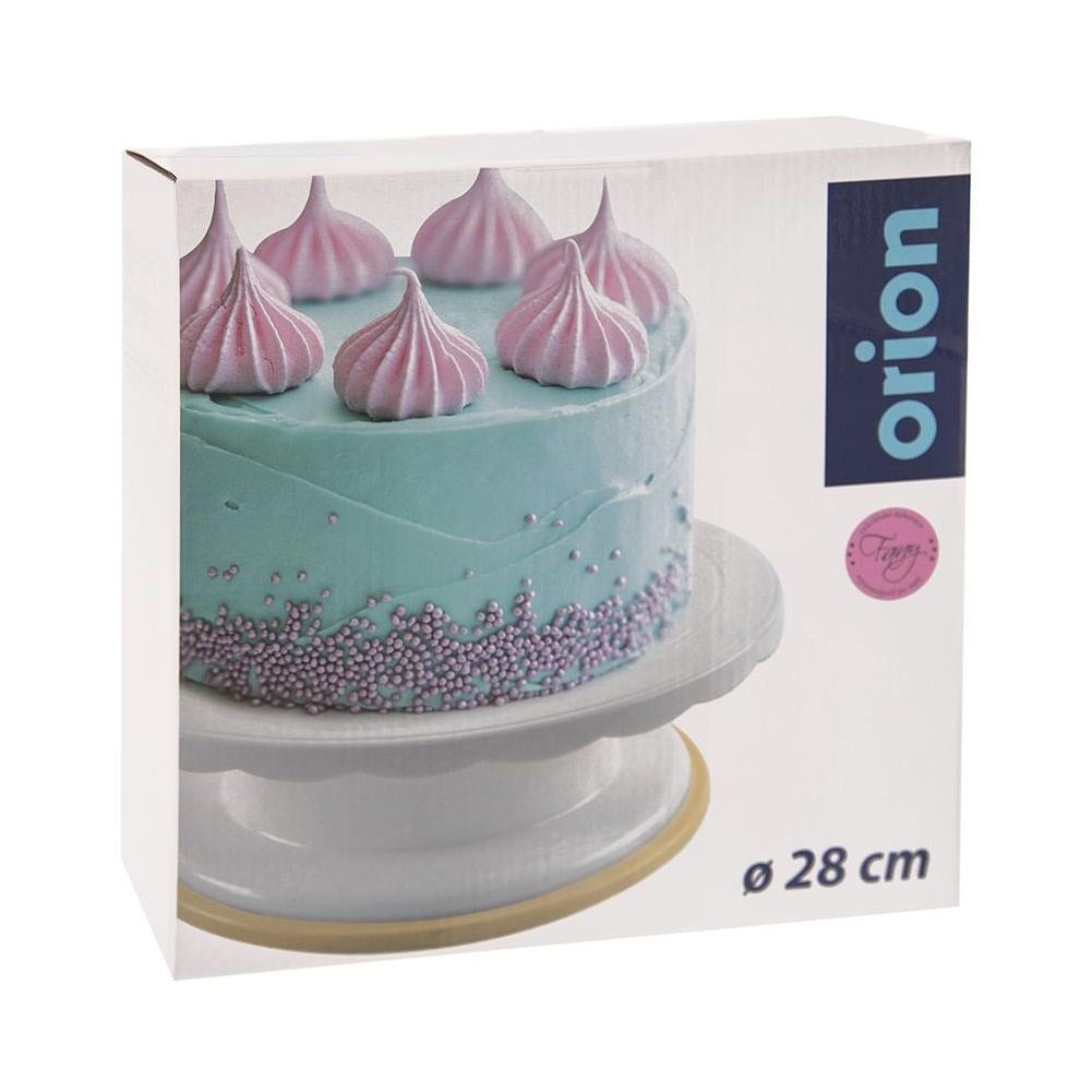 Rotating cake plate 28 cm for decoration and serving