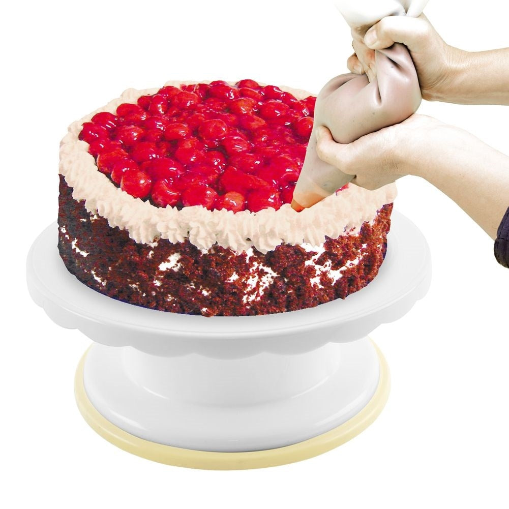 Rotating cake plate 28 cm for decoration and serving