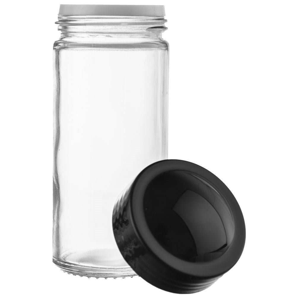 Rotating spice rack with 12 elegant containers